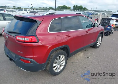 2017 Jeep Cherokee Limited 4X4 z USA, uszkodzony, nr VIN 1C4PJMDS3HW613088